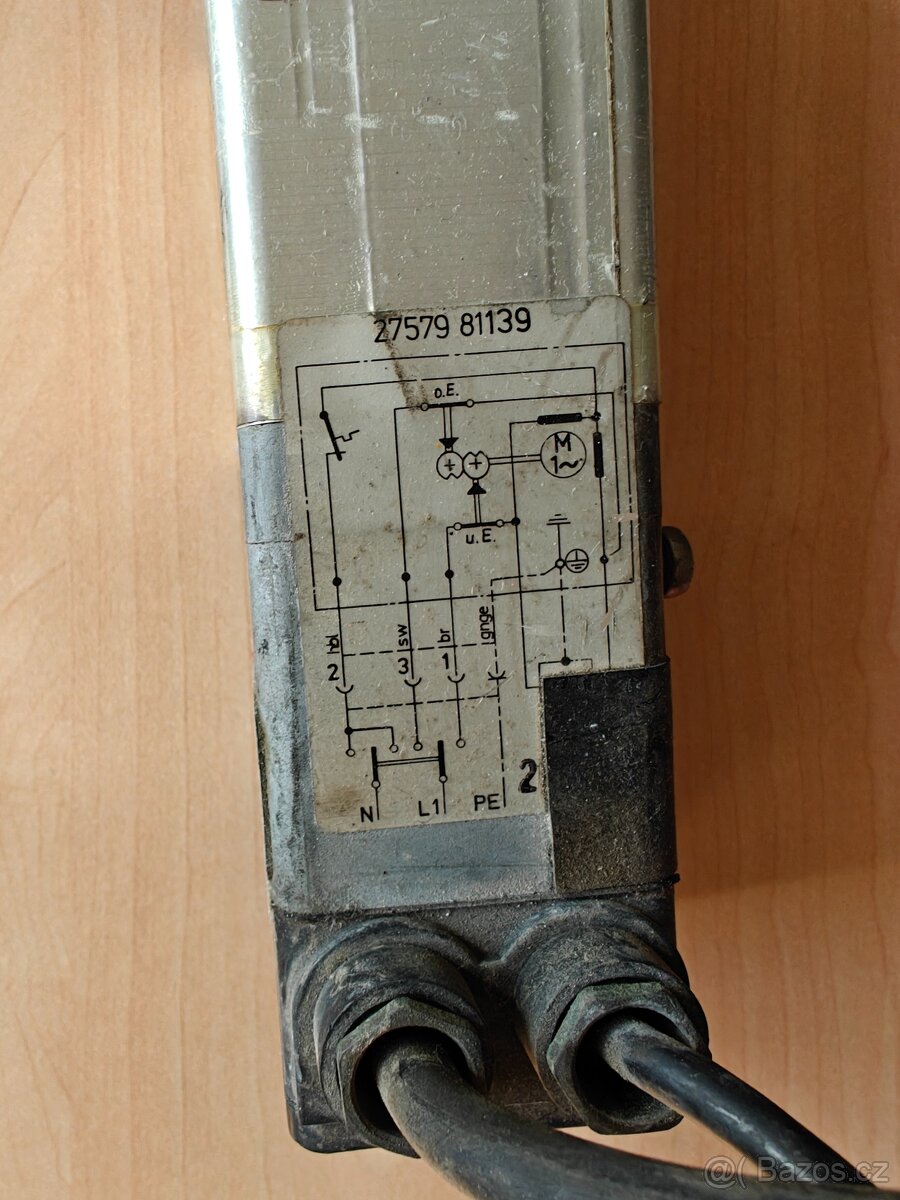 Motor s převodovkou 77W - 4