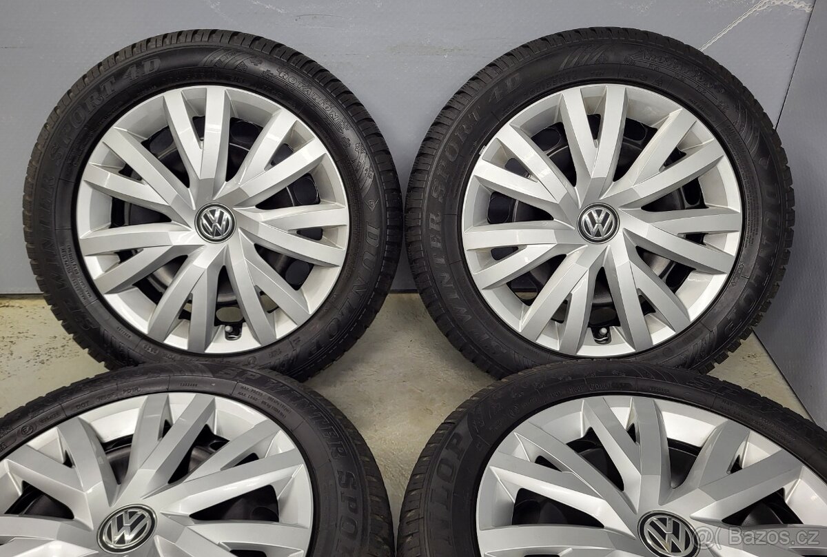 Originál VW Golf 7 Octavia 3 16" 5x112 zimní pneu 7-7,5mm - 4