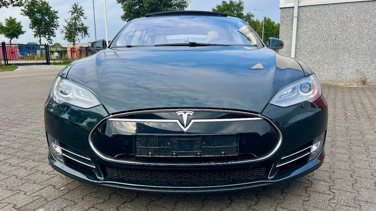 Tesla S Performance P85 Signature 89%SOH Pano Kủze Alcantara - 4
