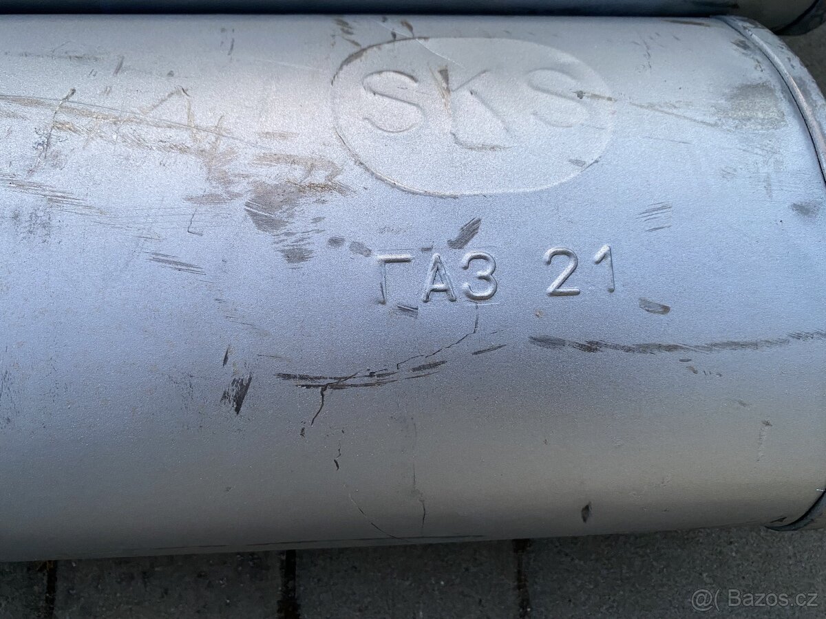 Volha Gaz 21, Gaz 24, tlumič výfuku nové - 4