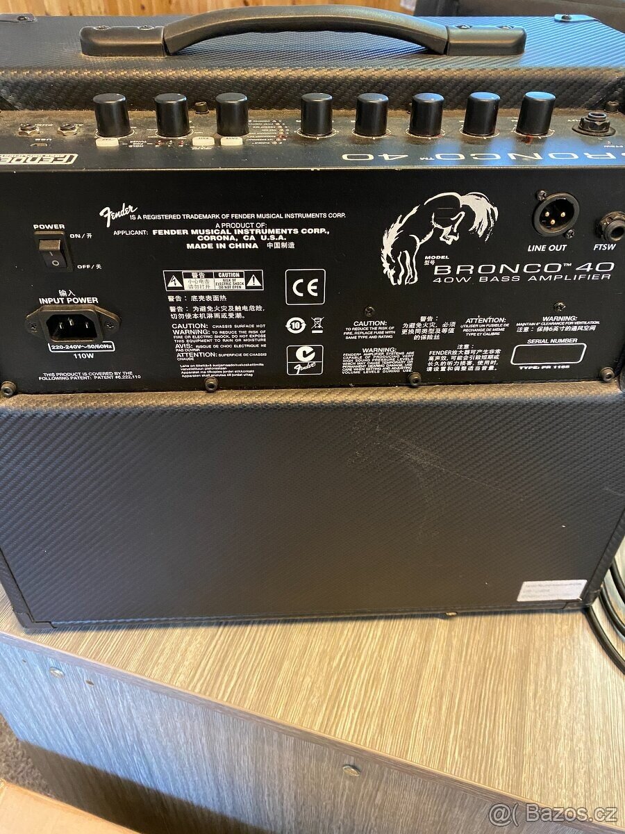 FENDER BRONCO 40 BASOVÉ MODELINGOVÉ kombo - 4