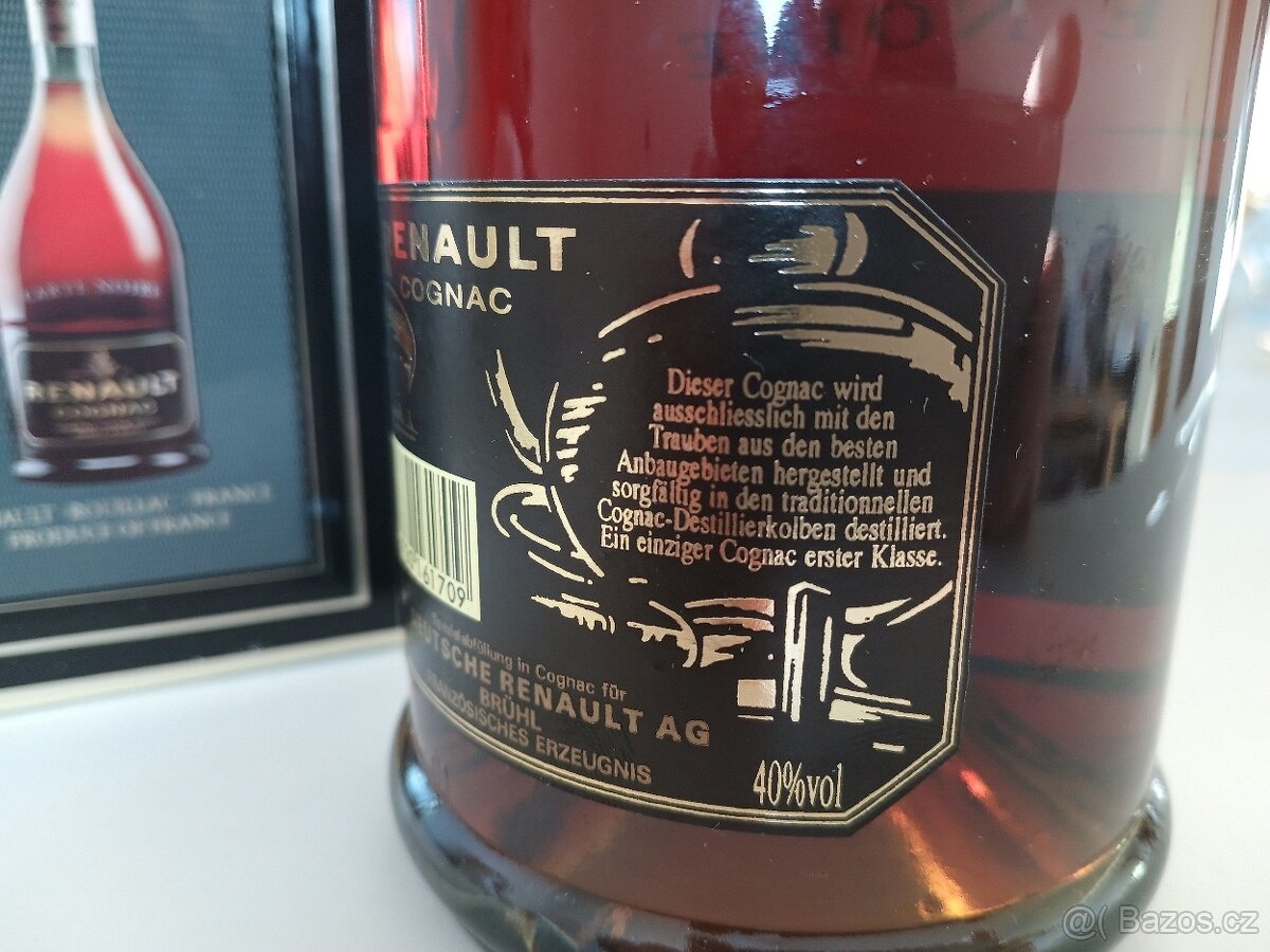 Koňak Renault Carte Moiré 0.7 l , 40 % - 4