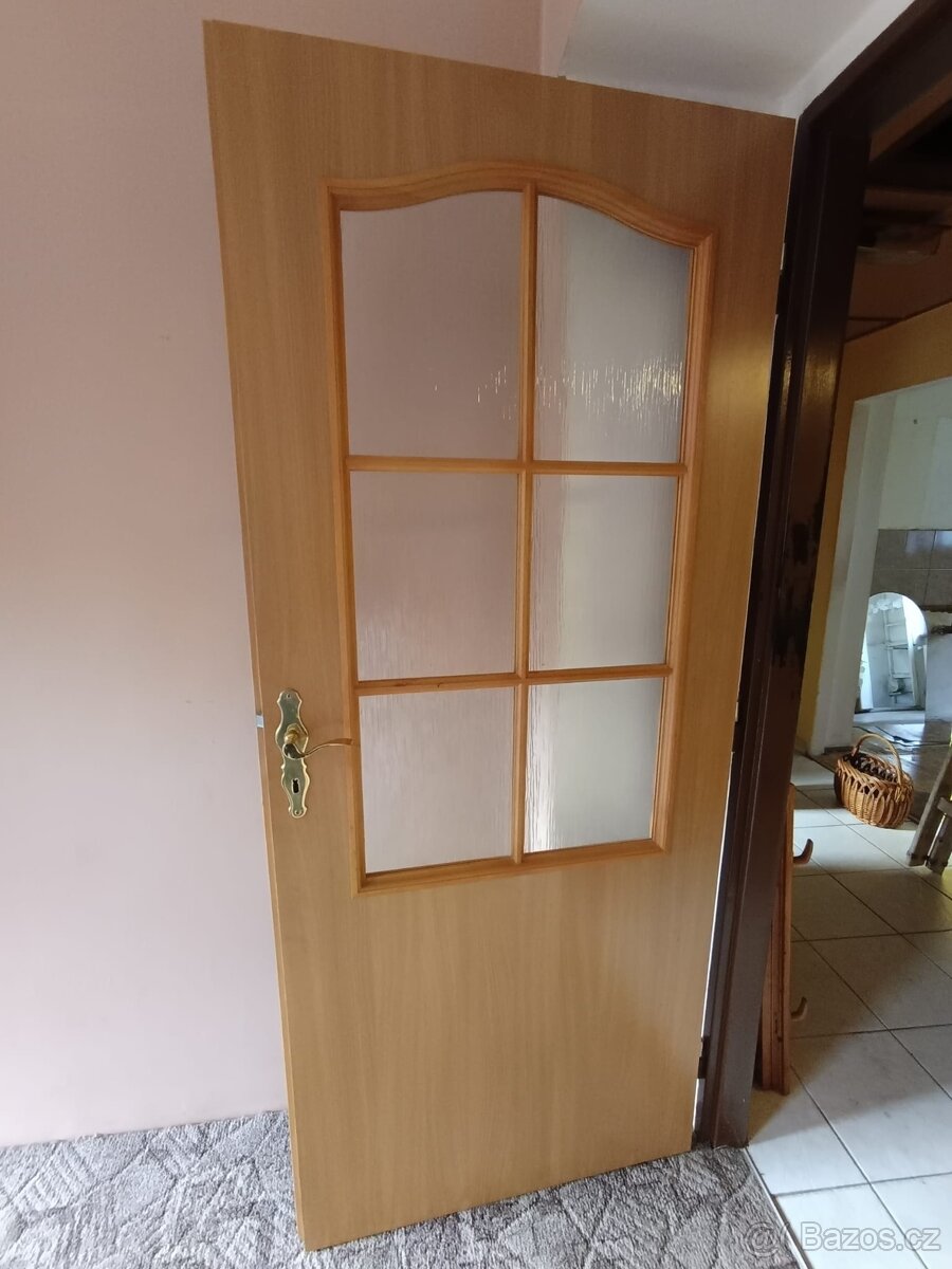 Pokojové dveře prosklené - 4