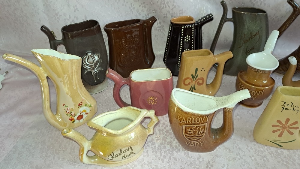 Retro lázeňská pítka 14ks - 4