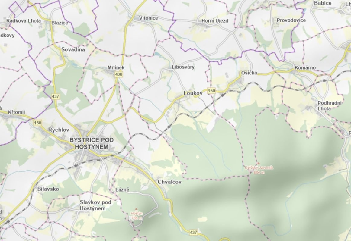 Prodej louky v k.ú. Loukov u Bystřice pod Hostýnem - 4