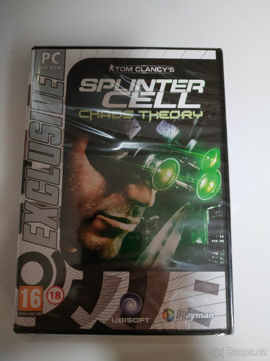 Hry na PC - zabalené ( Splinter Cell, Sniper, Shaun White) - 4