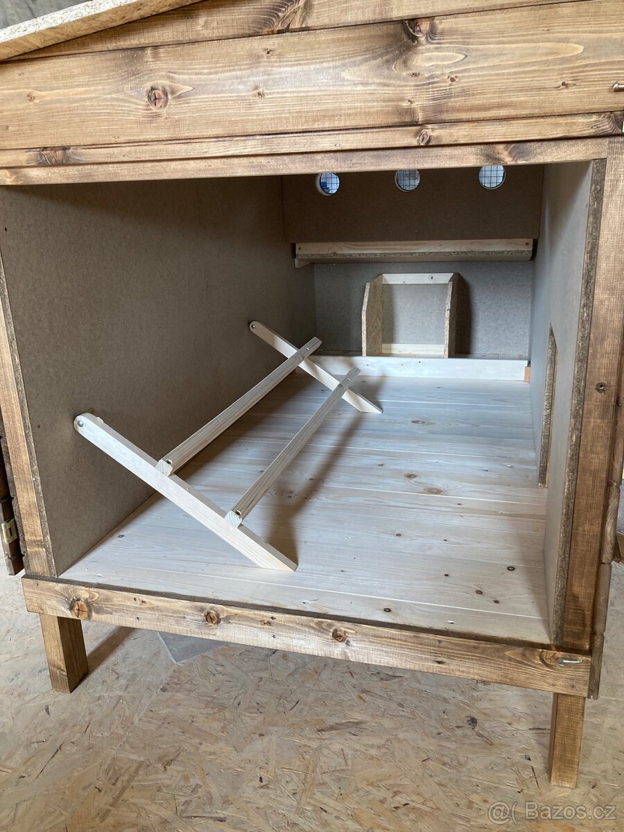 Kurník celozateplený palisandr - 4