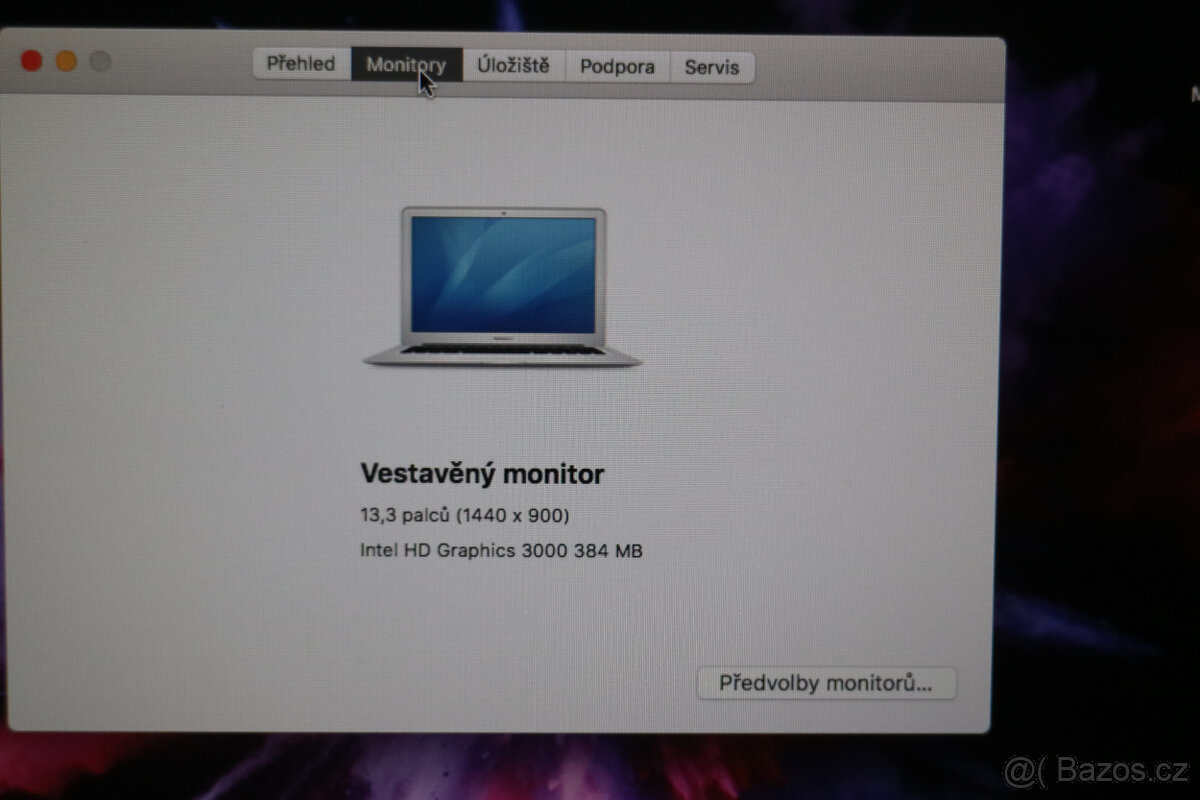 APPLE MACBOOK AIR 13,3” i5/4GB RAM/128GB - 4