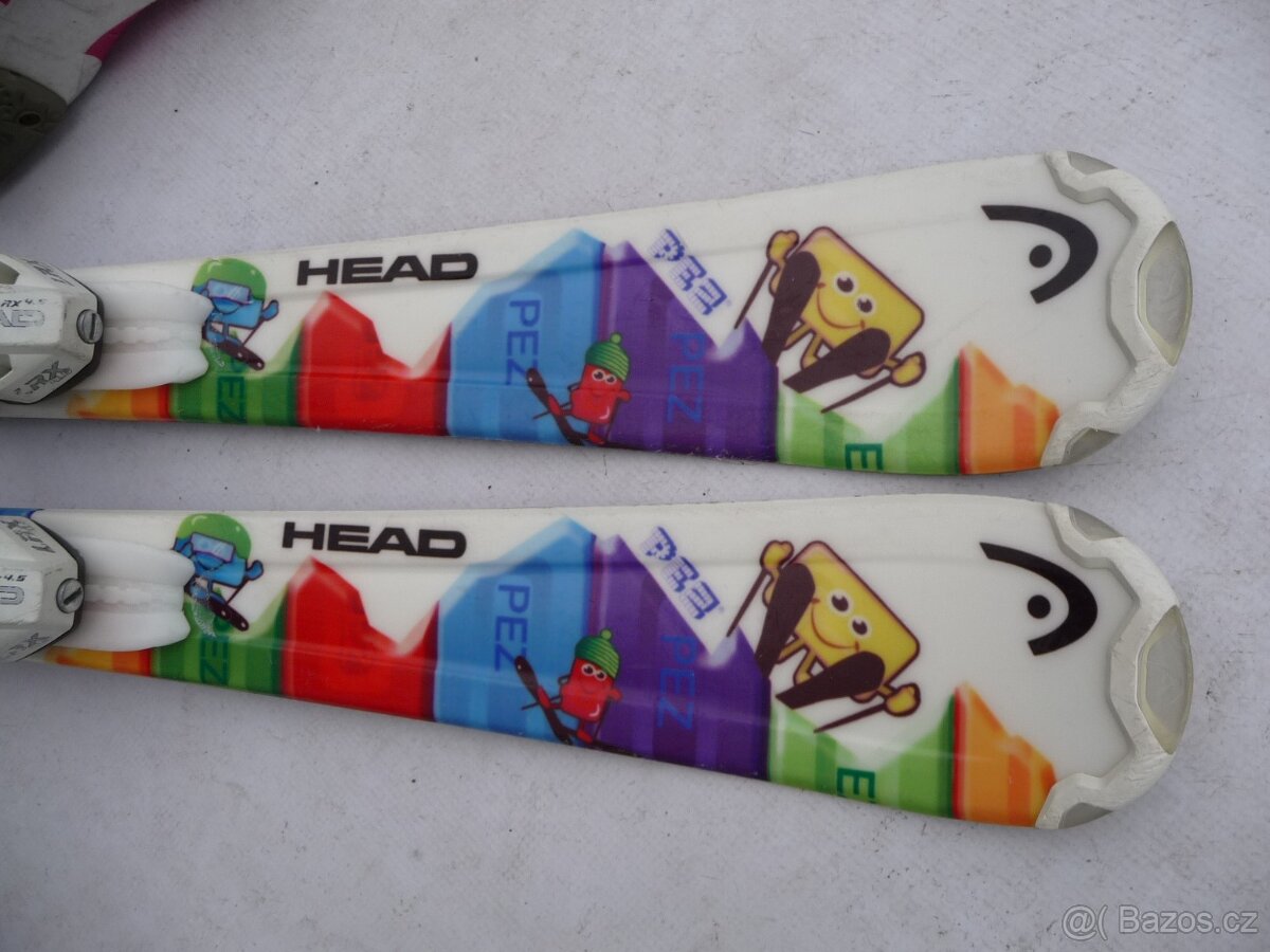 194. Detske lyže HEAD - 115cm + boty ROSSIGNOL 33,5 eu SET - 4