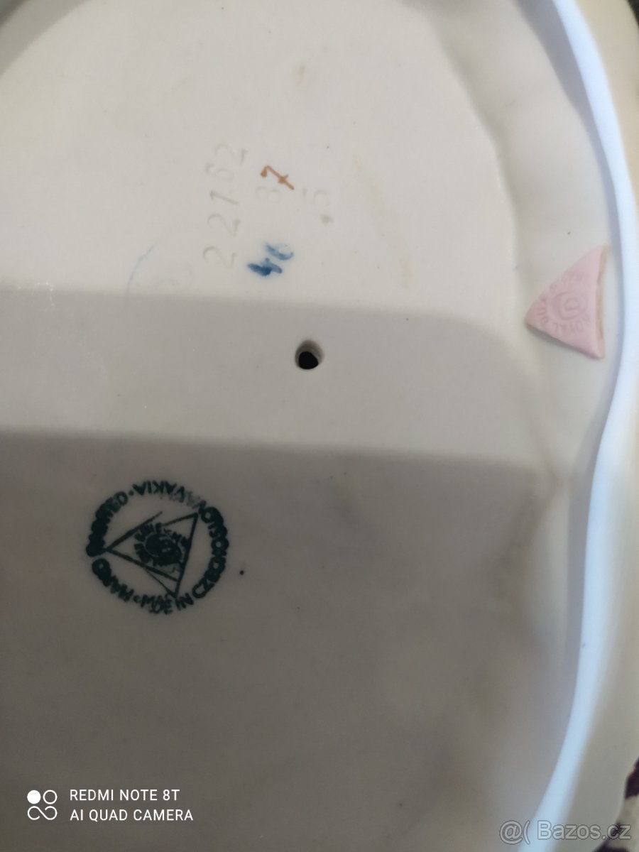 DAMA ROKOKO, PORCELÁNOVÁ FIGURKA, ROYAL DUX - 4