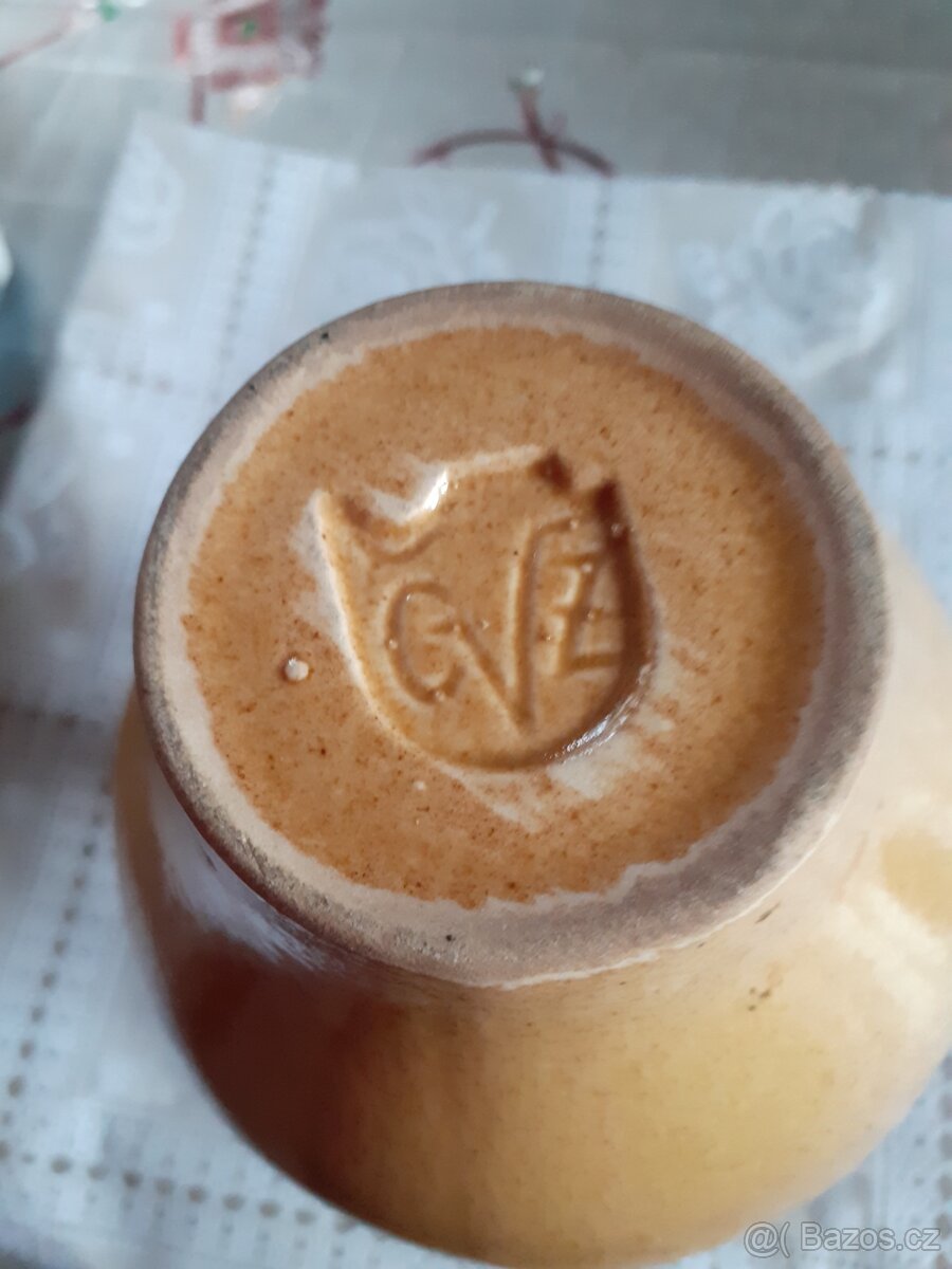 Retro džbány, Korbel,chodska keramika - 4