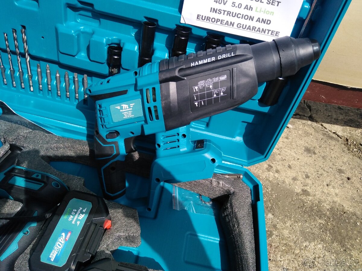 Profesionální sada aku nářadí "M Professional", Japan - 4