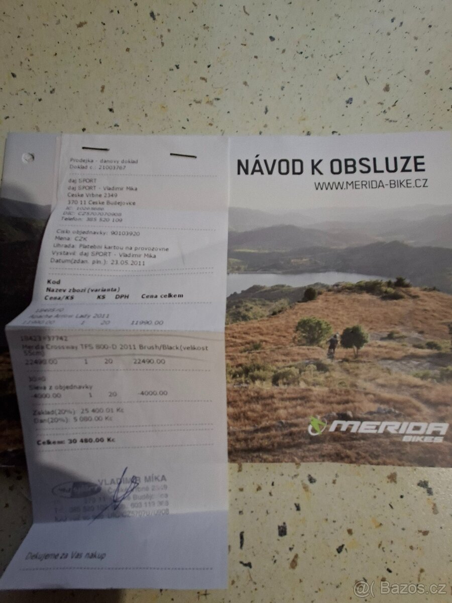 Prodám kolo Merida Crossway TFS 800 D - 4