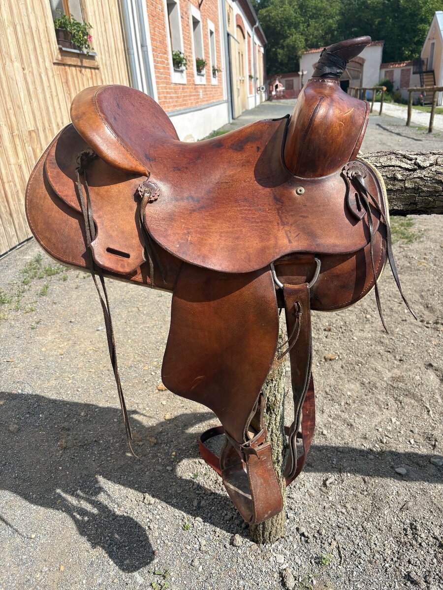 Westernové sedlo - 4