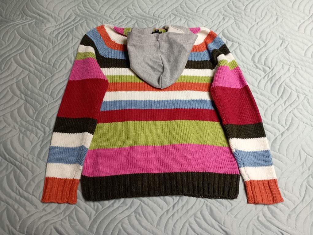 dívčí mikina s kapucí zn. Fluid - 4