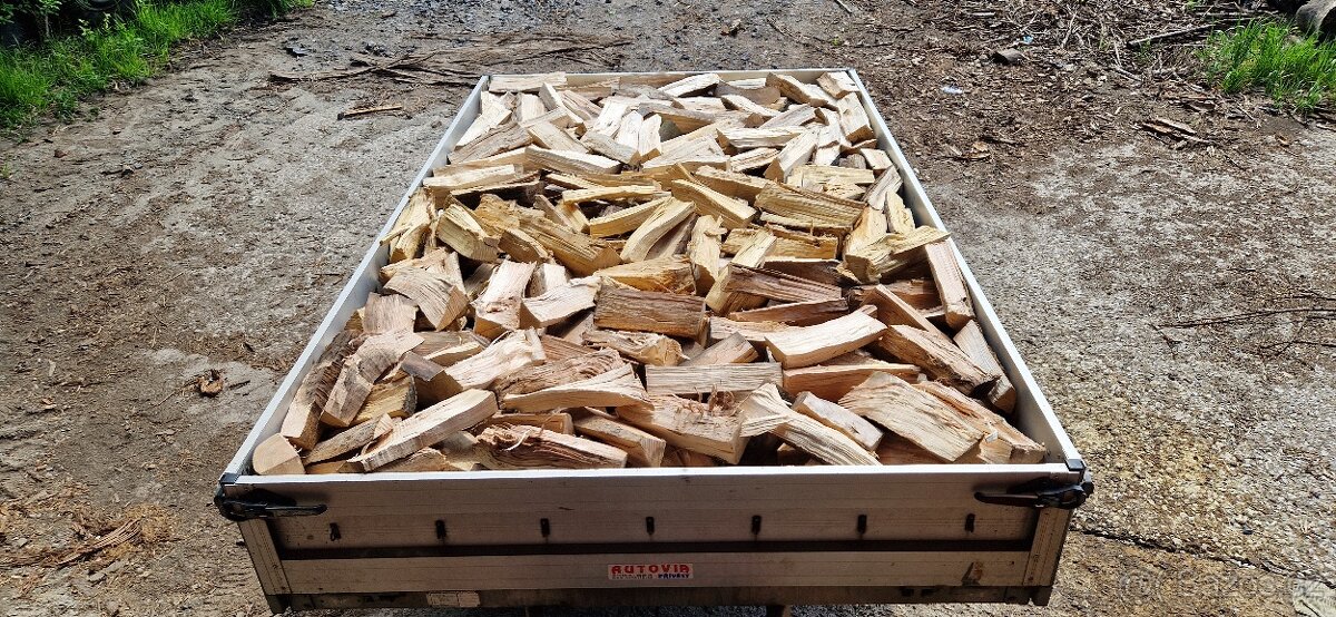 Štípané palivové dřevo,Krbové dříví,Suché, Balené, Pytlované - 4