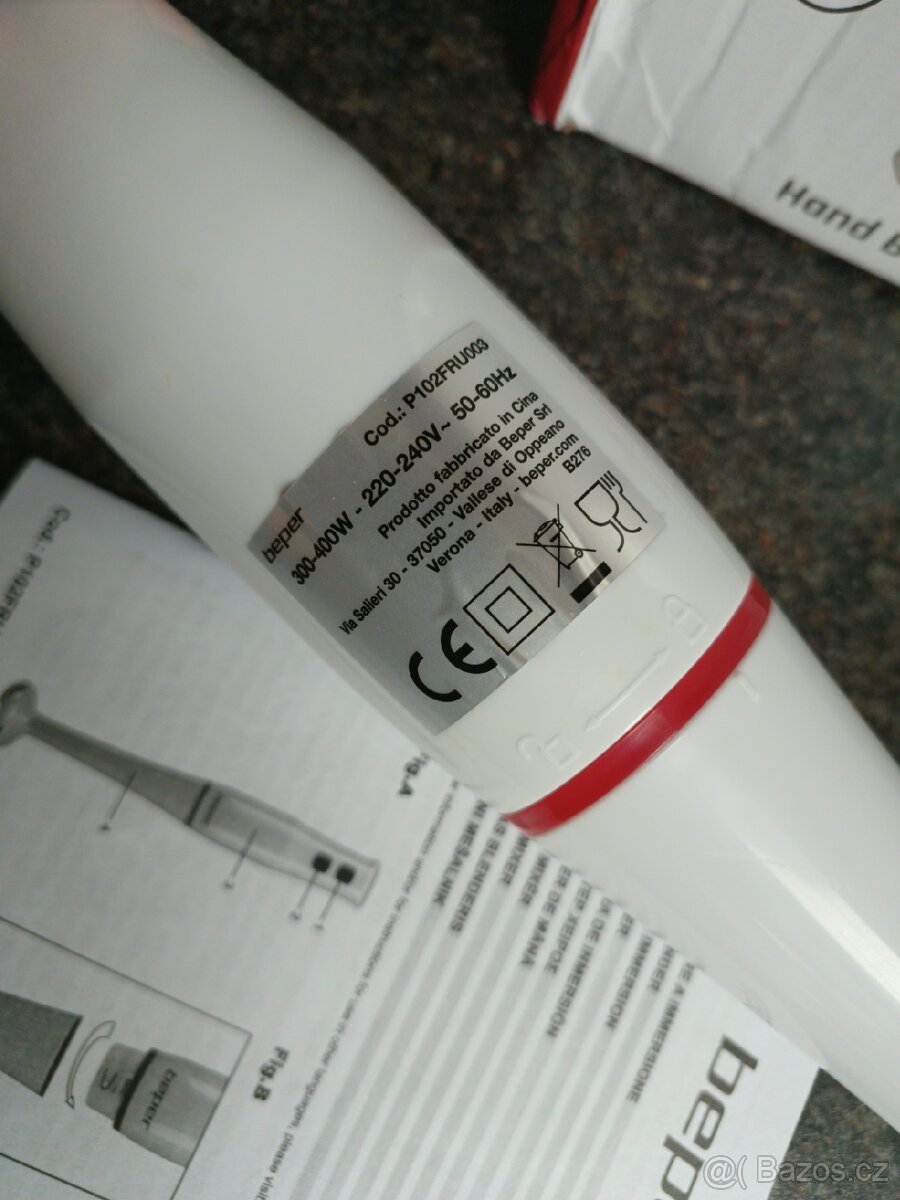 Ponorný tyčový mixér - 4