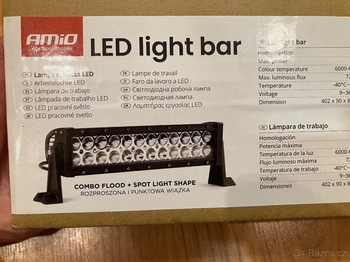 Přídavné Led světlo / rampa - 4
