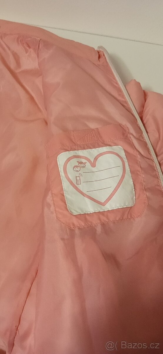 Přechodová dívčí bunda 158 - 4