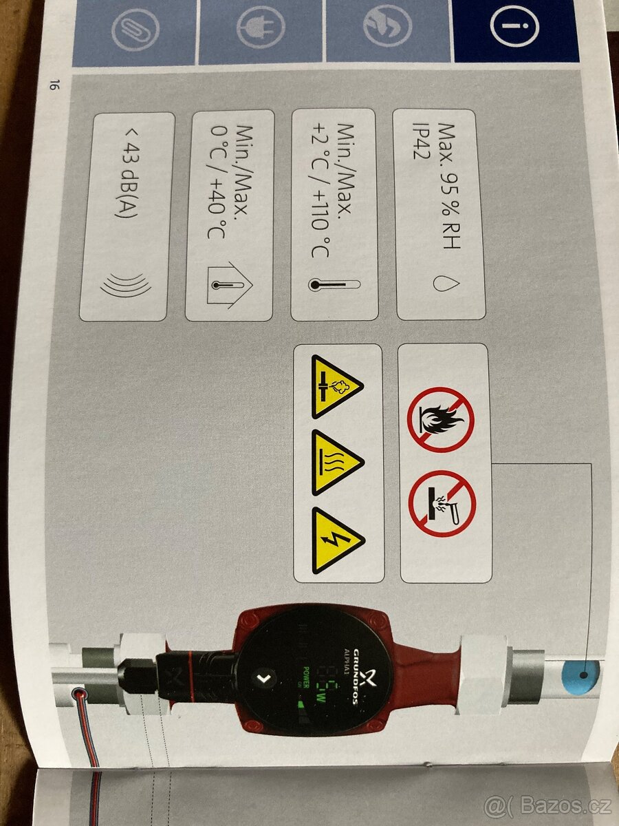 GRUNDFOS ALPHA2L čerpadlo - 4