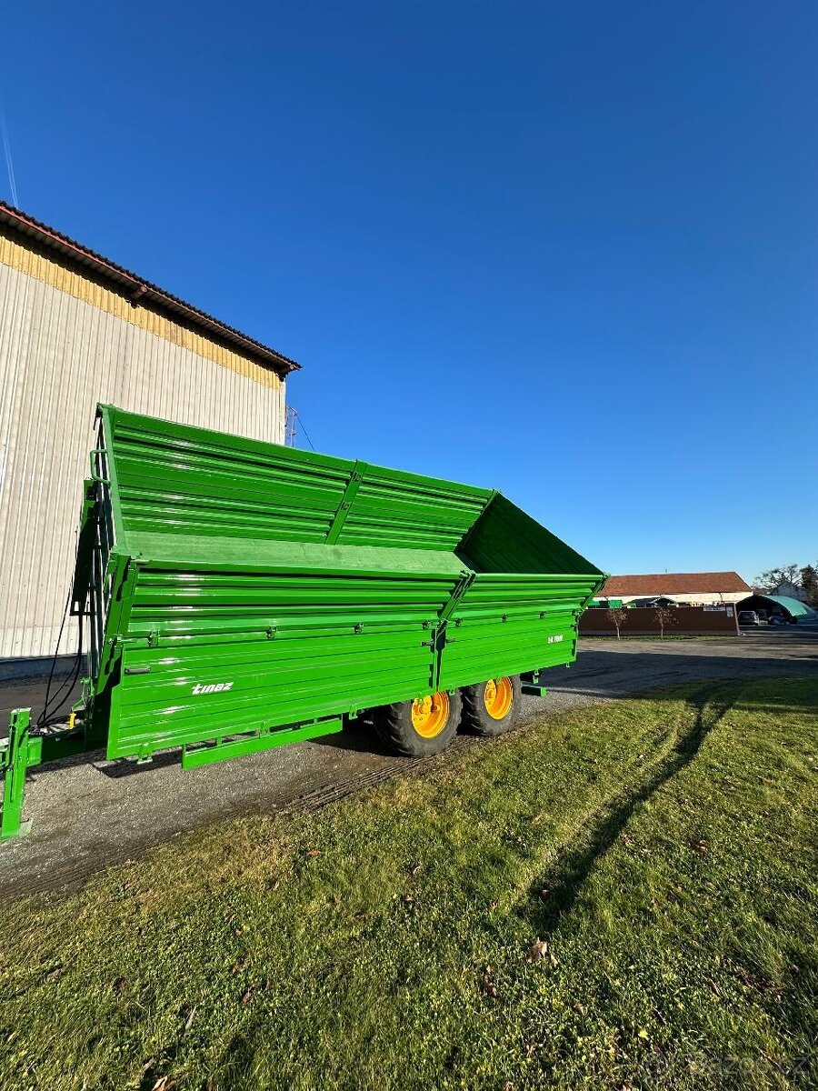 návěs přívěs vlek vozík TINAZ, nosnost 10t - 4