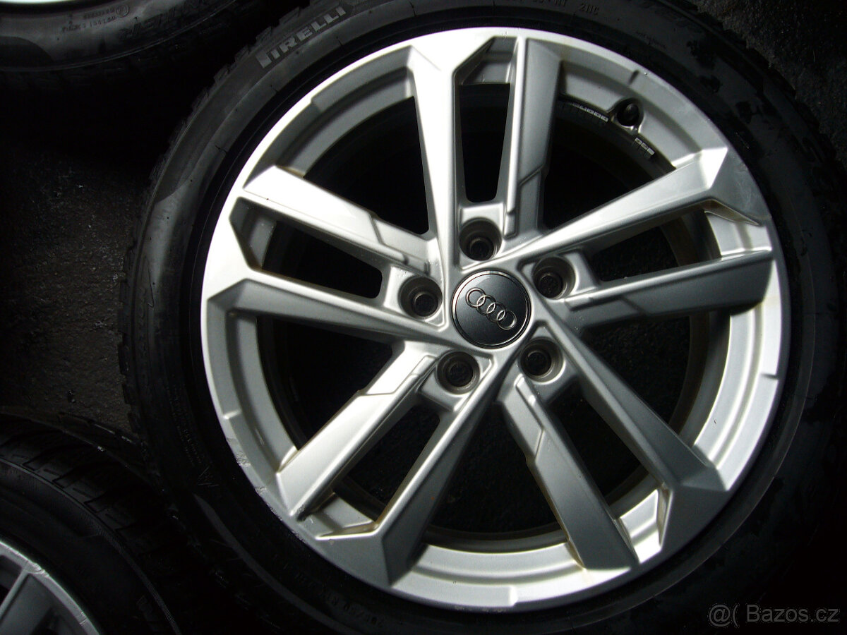 ZIMNÍ ALU KOLA AUDI-VW-ŠKODA-SEAT 17" 5x112 6,5" et-43, - 4