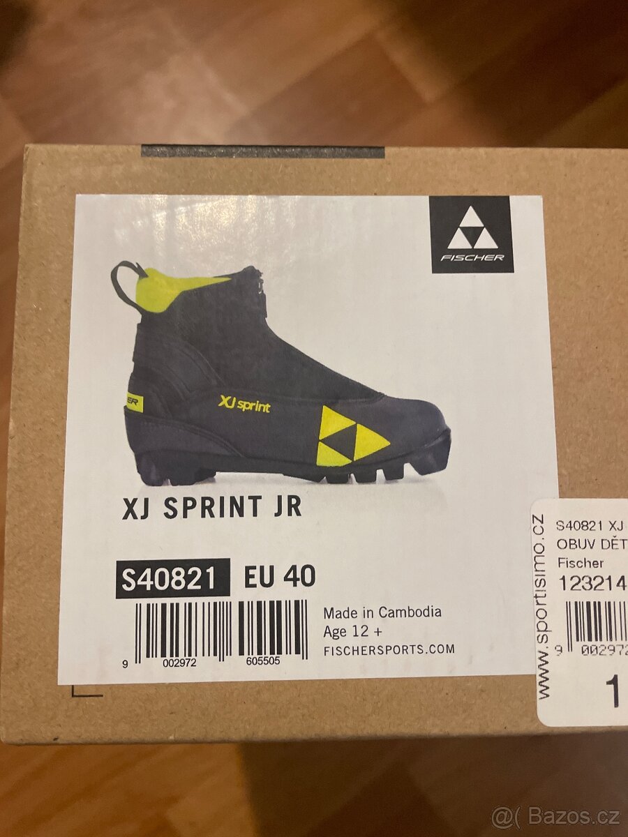 Boty na běžky Fischer XJ Sprint JR vel. 40 - 4