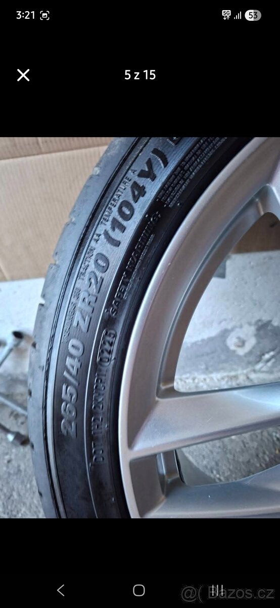 Alu kola R20 5x112 Originál Audi - 4