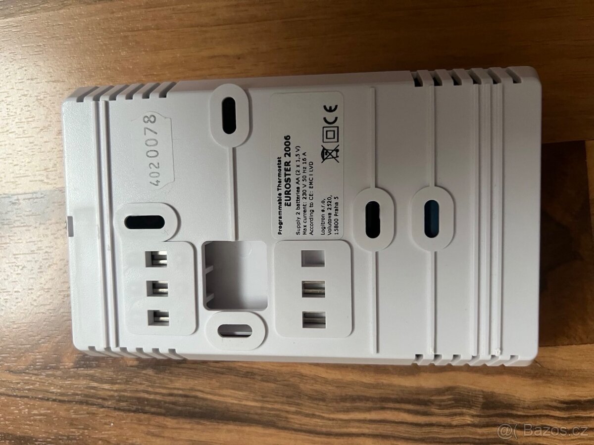 Týdenní termostat Euroster - 4
