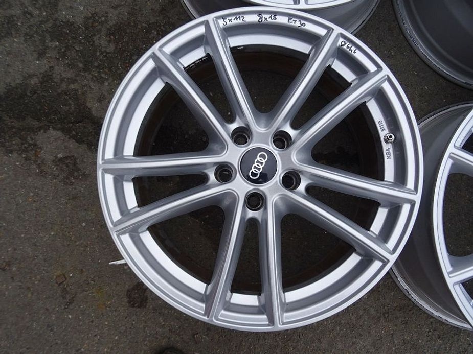Alu disky na Audi, 18", 5x112, ET 30, šíře 8J - 4