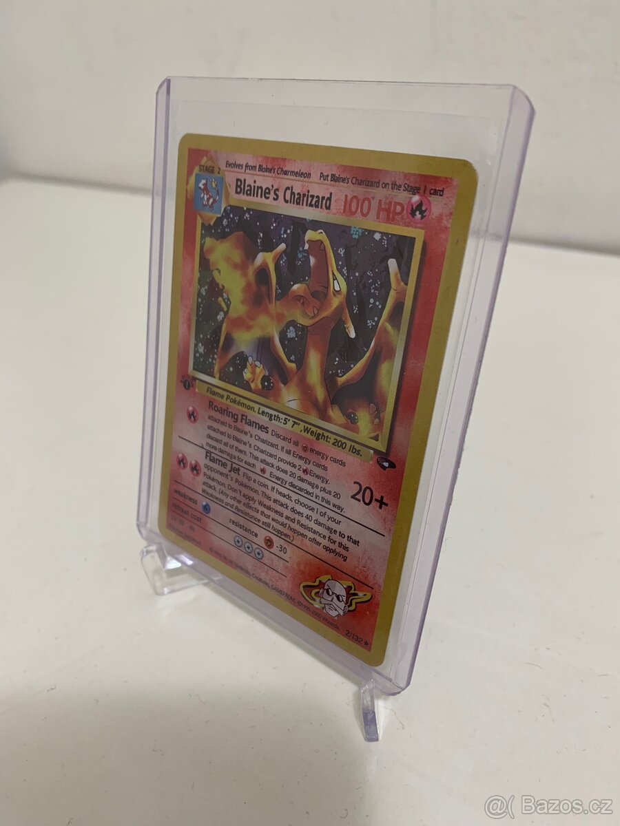 Pokemon BLAINE’S CHARIZARD - 4