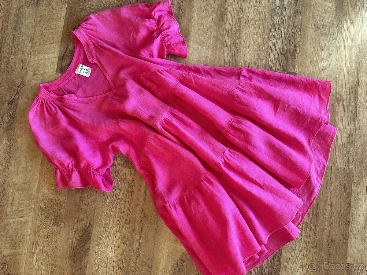 Lněné letní šaty - 4