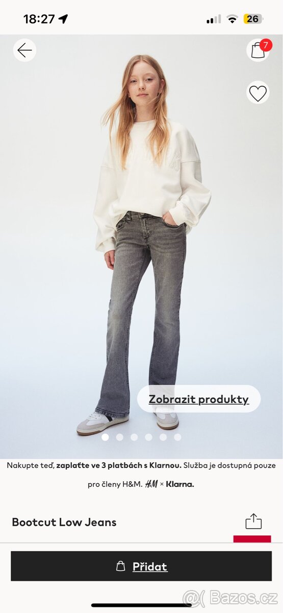 Dívčí džíny HM. - 4