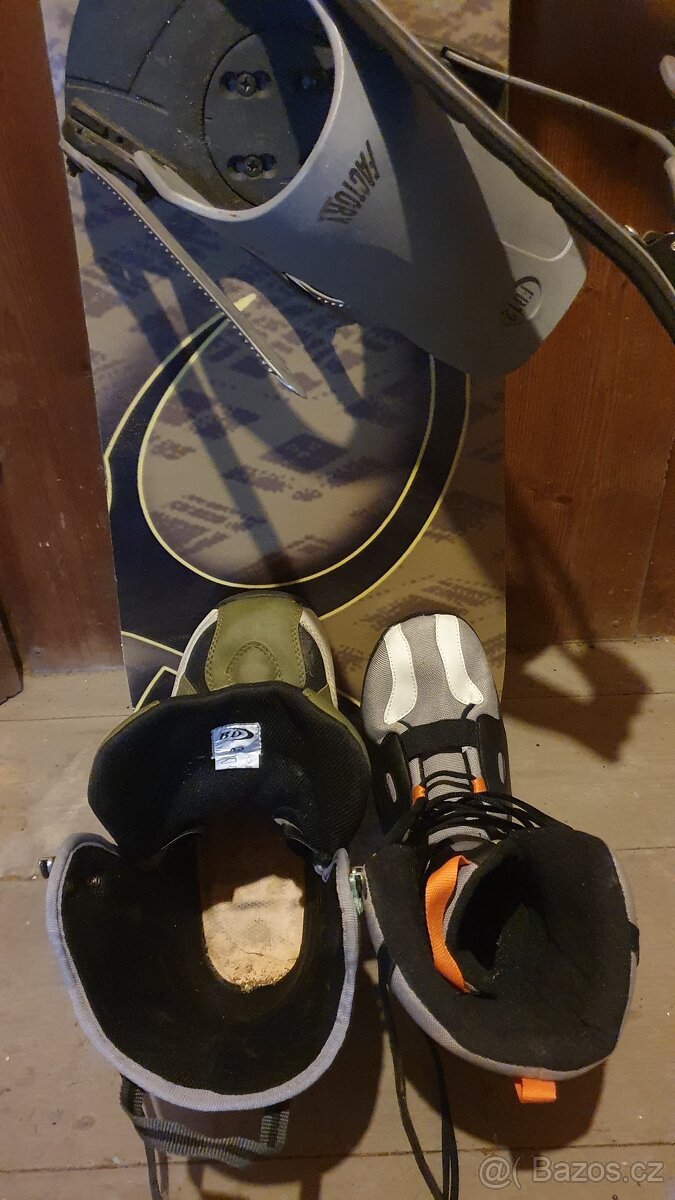 Prodám boty a prkno na snowboarding - 4