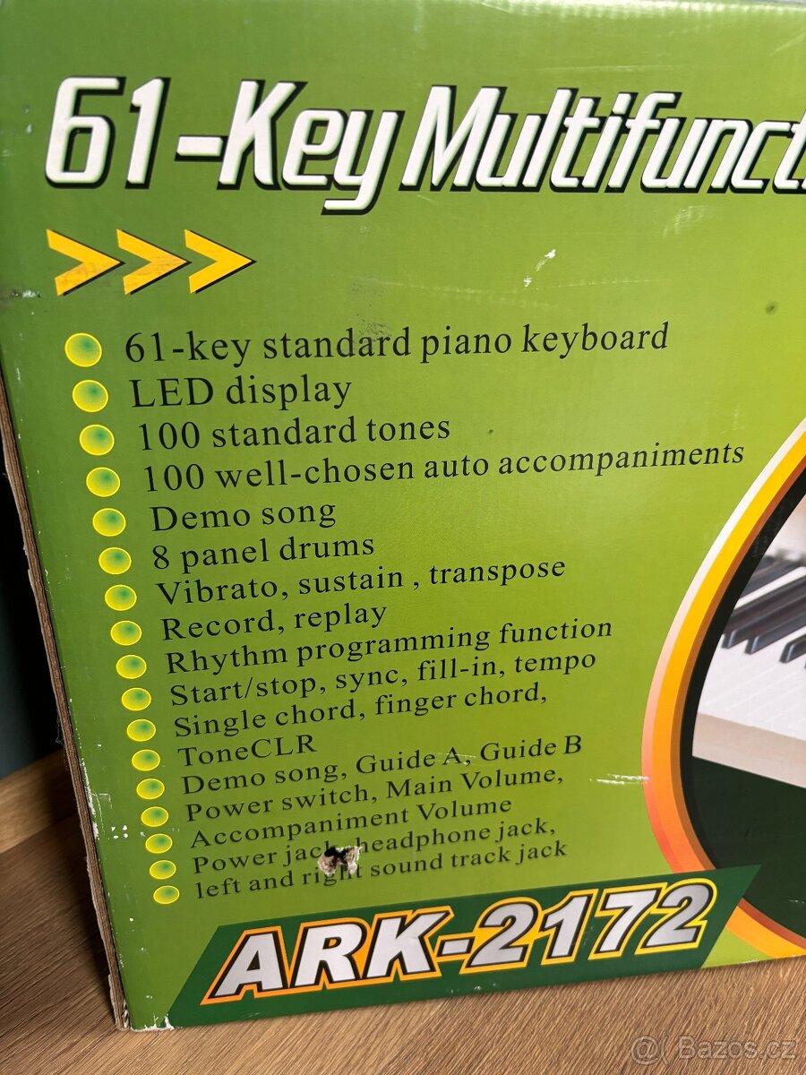 Klávesy Fox 2172 - 4