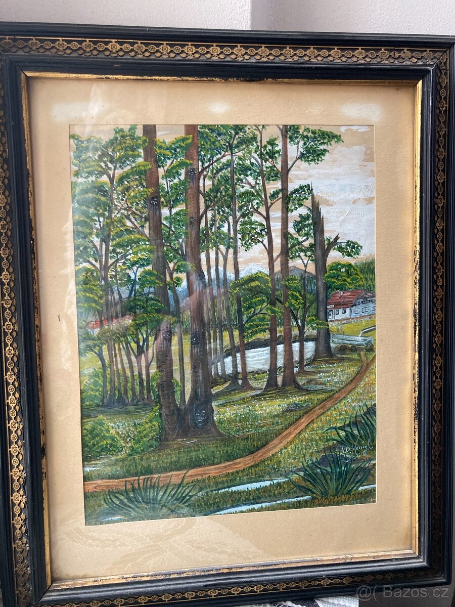 vyšívané obrazy - 4