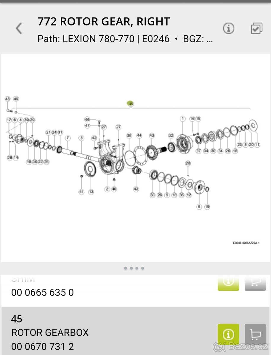 Claas rotorove prevodovky - 4