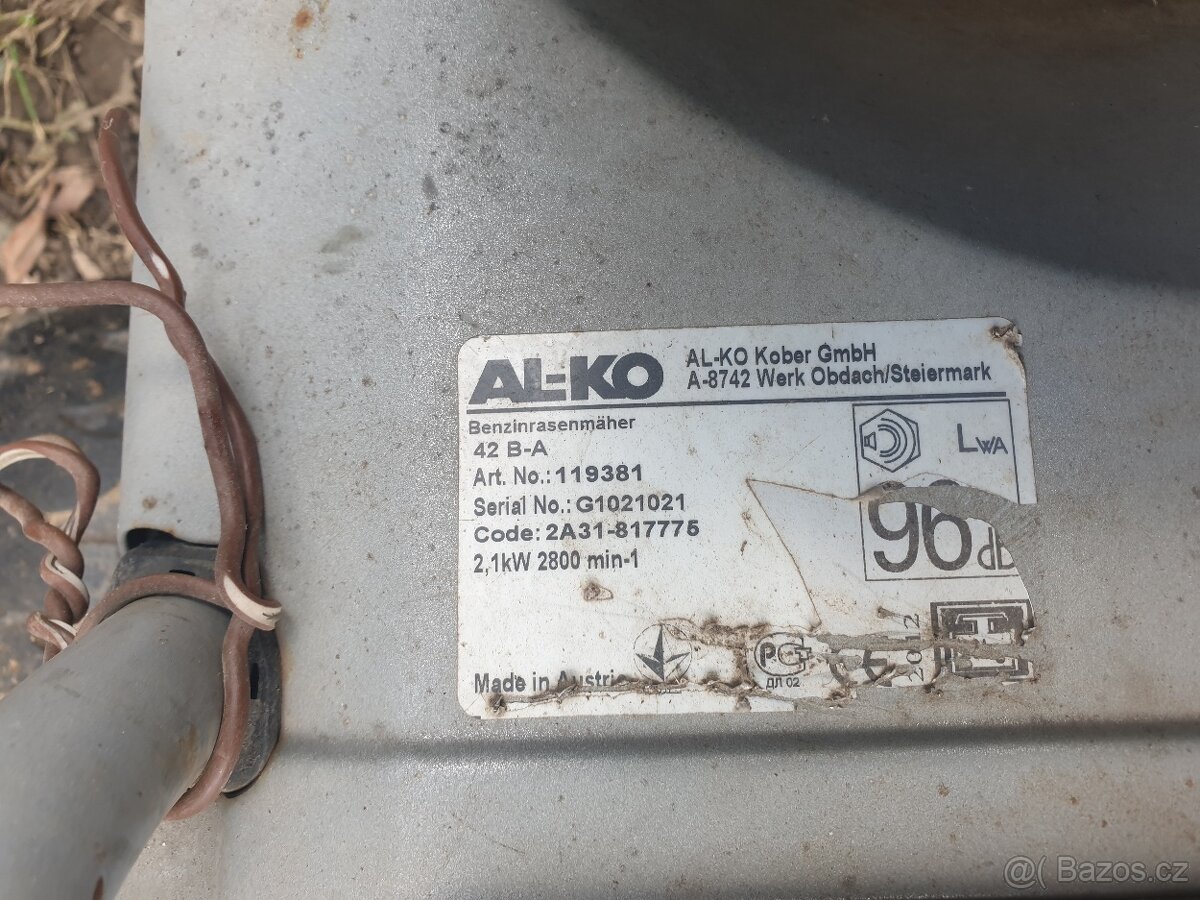 Benzínová sekačka Al-ko - 4