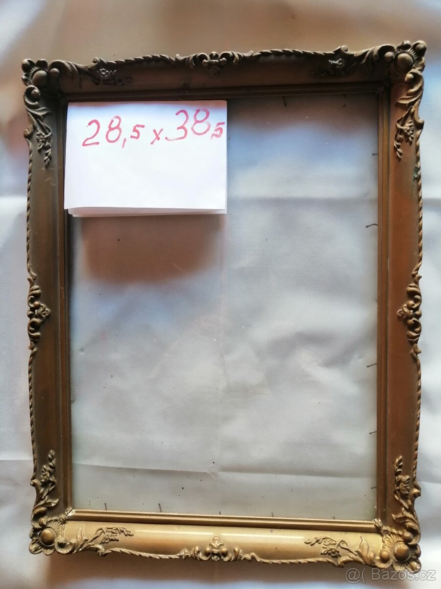 Rámy na obrazy 7 ks, prodej pouze kompletní. - 4