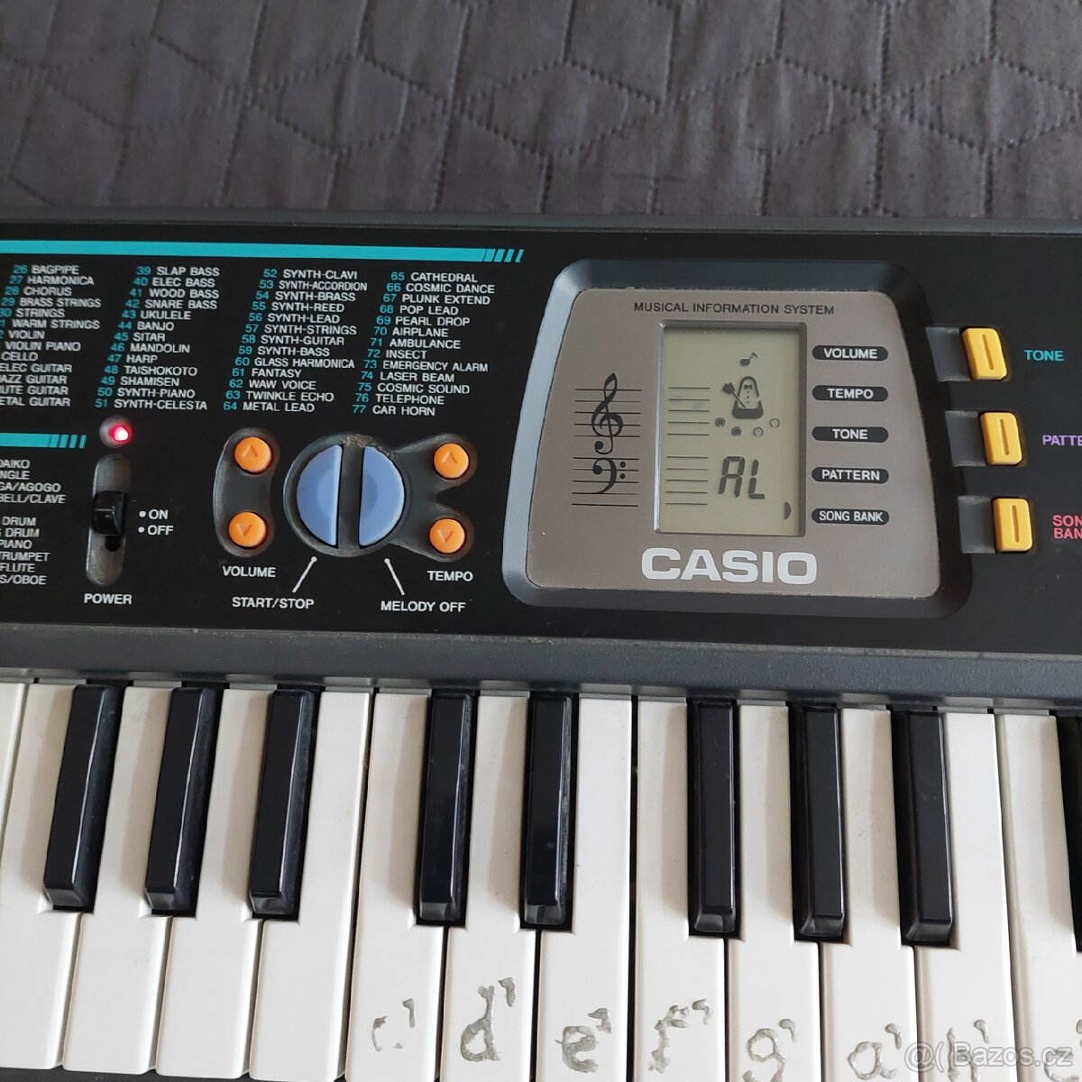 Casio keyboard - 4