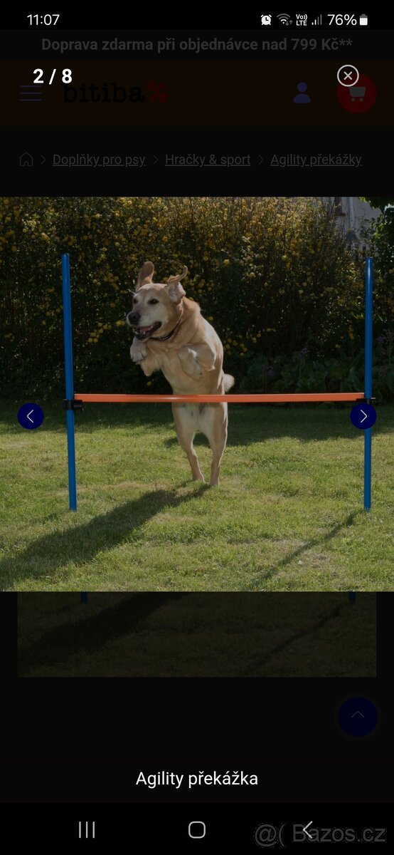 Agility překážky 2x - 4