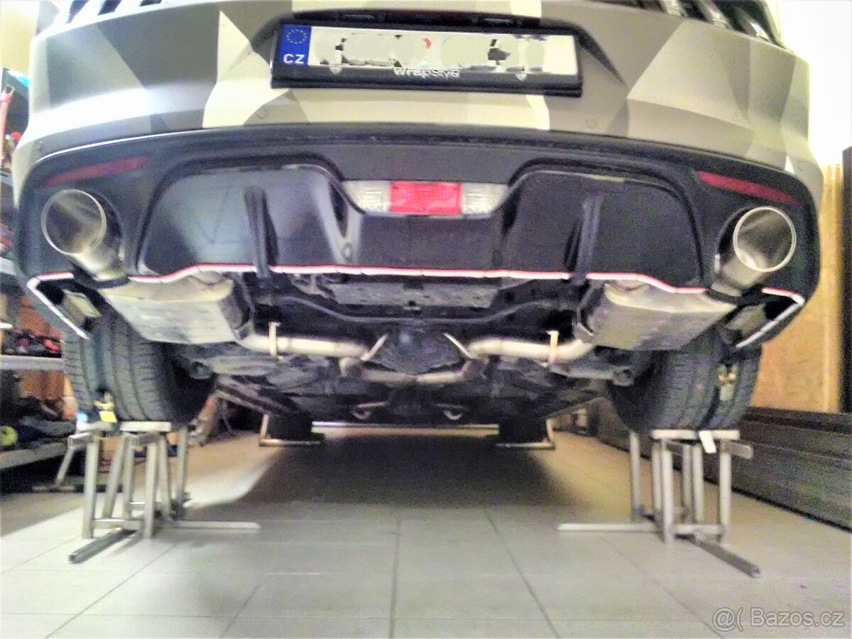 Ford Mustang GT 5.0 V8 duální Cat-Back nerezový výfuk