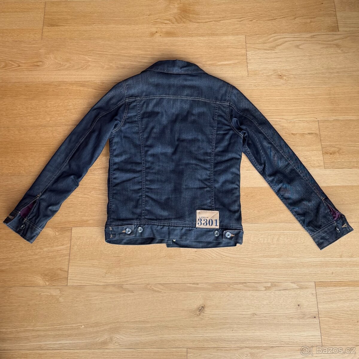 Riflová bunda G-STAR SLIM TAILOR SHUTTER, TOP stav, vel. M - 4