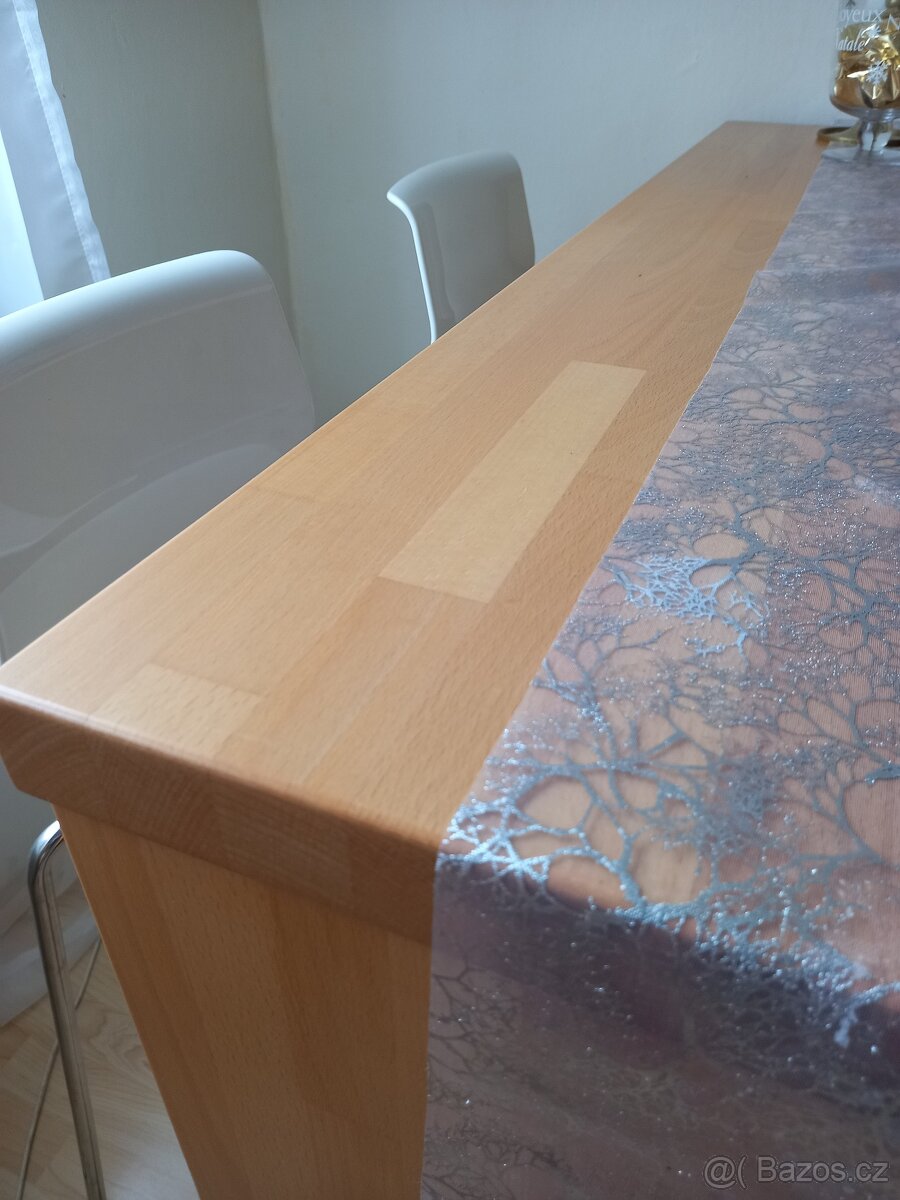 jídelní stůl a židle - masiv, barový - 4