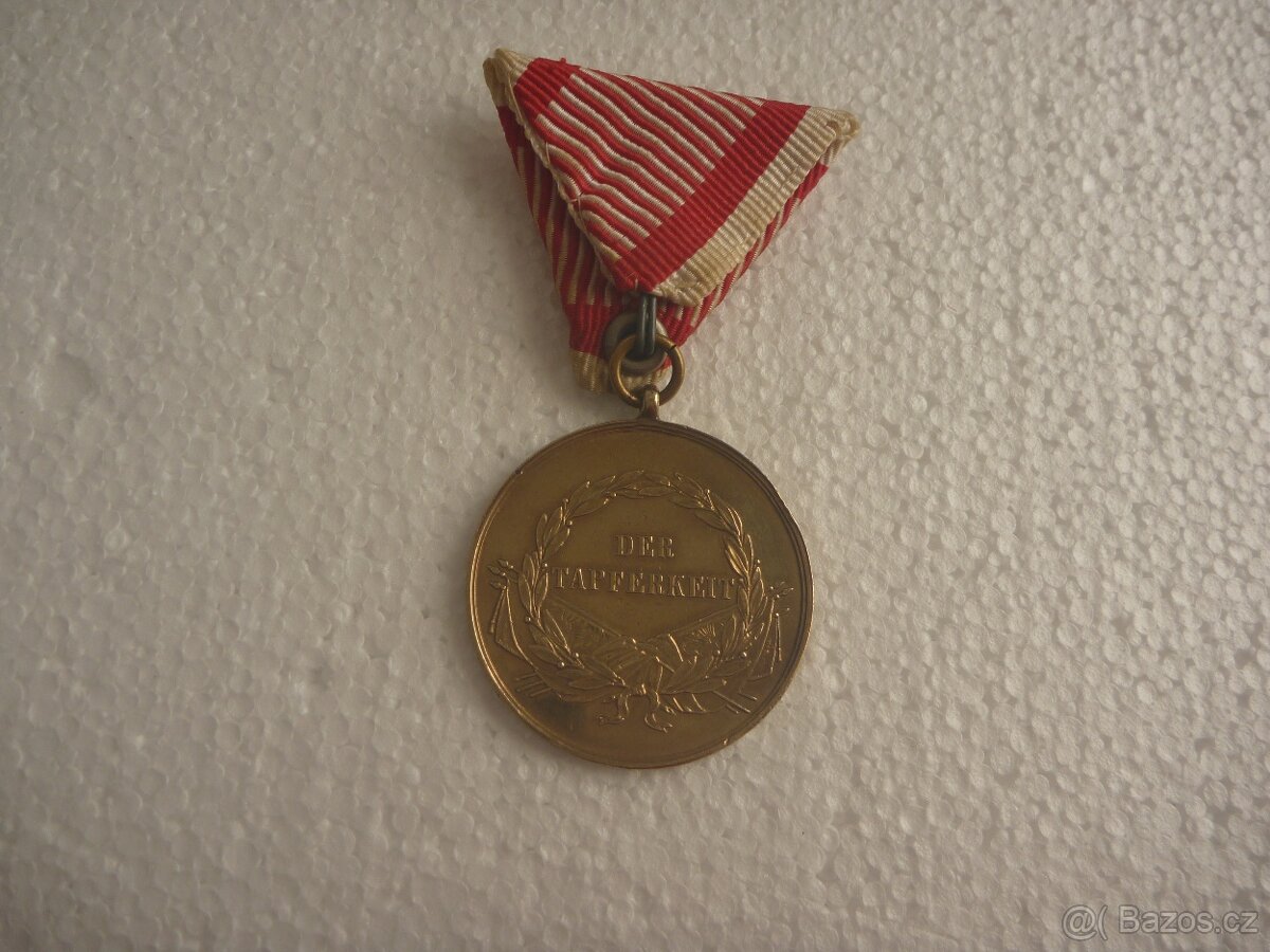 RU velká zlatá medaile statečnost Tapferkeit FJI 1914 WW - 4