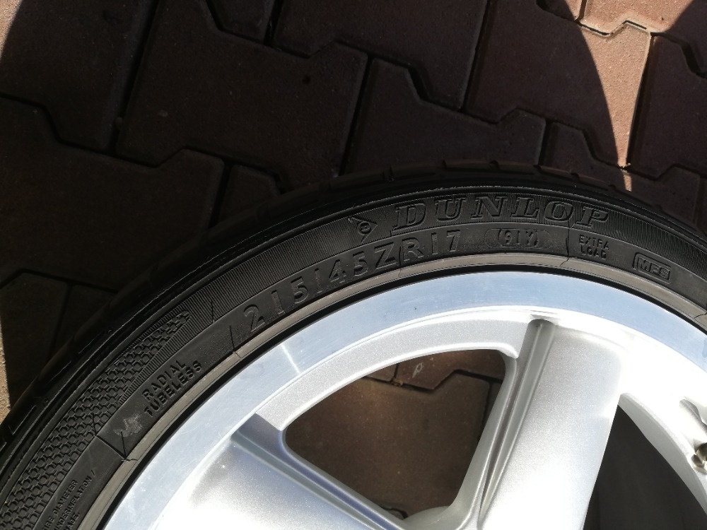 originál BMW kola R17 komletní letní pneu - 4