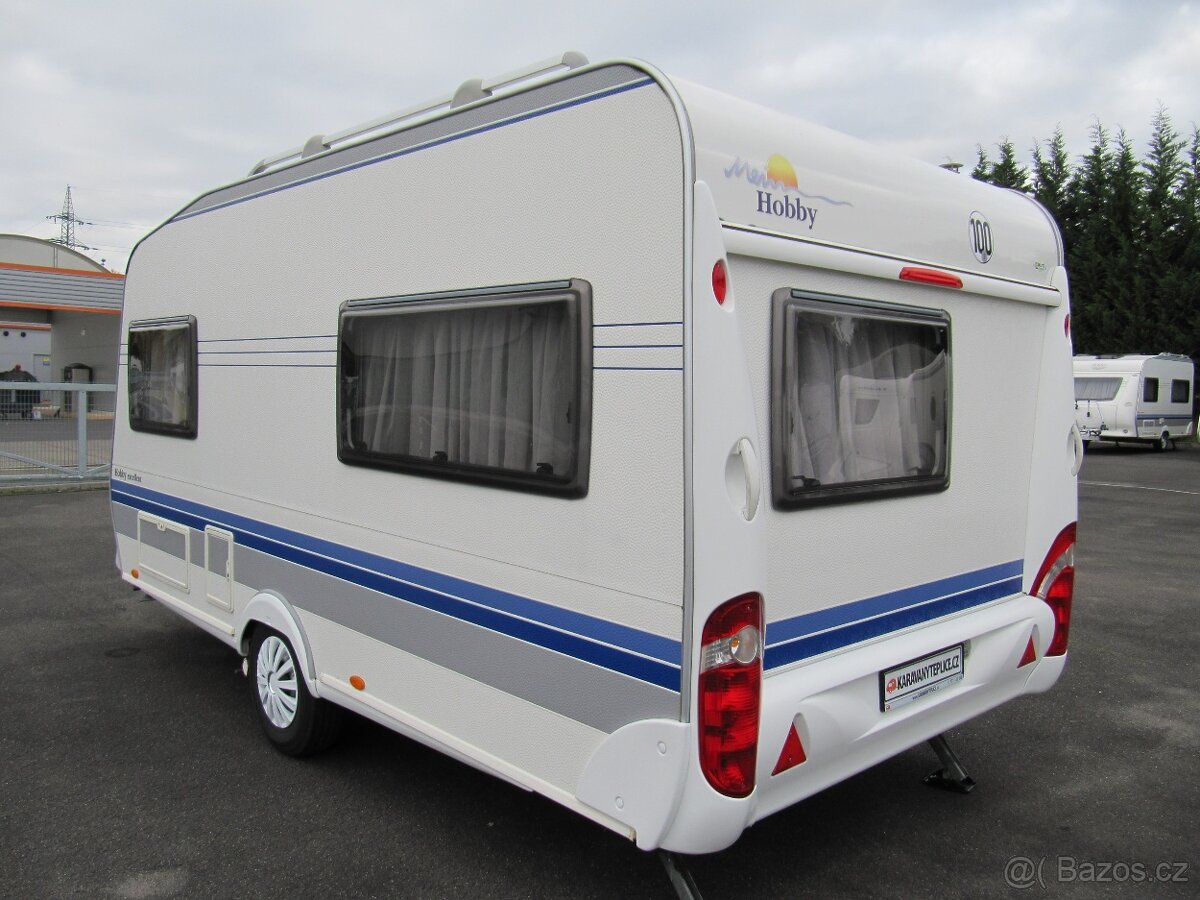 Prodám karavan Hobby 440 sf,r.v.2008 + mover + předstan. - 4