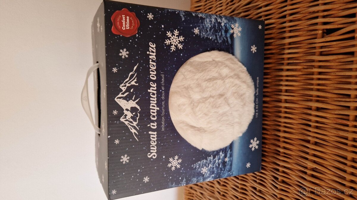 N.O.V.Á. heboučká/kožešinová mikina Oversize - 4