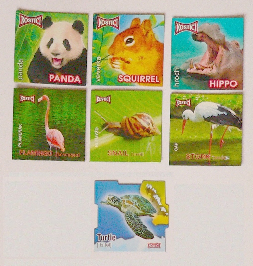 Magnetky Kostíci z jogurtů Danone - 4