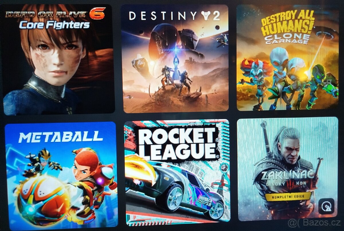 Bílý Xbox One X, 12 her + krabice - 4